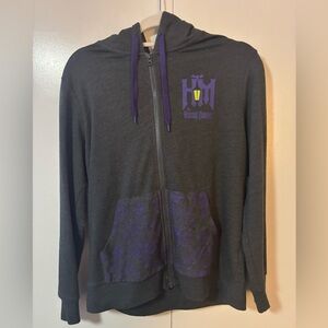 Authentic Disney Parks Haunted Mansion Singing Busts Zip Hoodie - Large